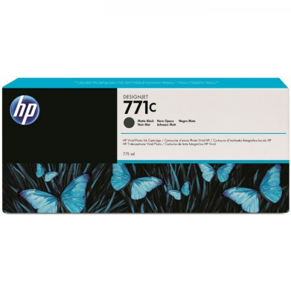 Cartus cerneala Original HP771C, B6Y07A Negru mat, 775ml