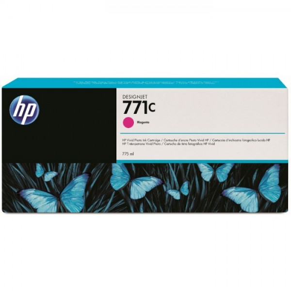 Cartus cerneala Original HP771C, B6Y09A Magenta, 775ml