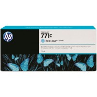 Cartus cerneala Original HP771C, B6Y12A Cyan deschis, 775ml