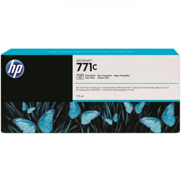 Cartus cerneala Original HP771C, B6Y13A Negru foto, 775ml