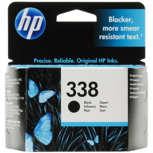 Cartus cerneala Original HP338, C8765EE Negru, 11ml