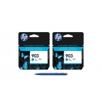 Pachet MAG4U Cartuse Cerneala Originale 2 bucati T6L87AE (903) Cyan si Pix Schneider