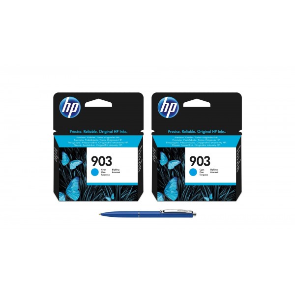 Pachet MAG4U Cartuse Cerneala Originale 2 bucati T6L87AE (903) Cyan si Pix Schneider