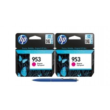 Pachet MAG4U Cartuse Cerneala Originale 2 bucati F6U13AE (953) Magenta si Pix Schneider