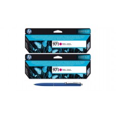 Pachet MAG4U Cartuse Cerneala Originale 2 bucati CN623AE (971) Magenta si Pix Schneider