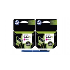 Pachet MAG4U Cartuse Cerneala Originale 2 bucati CN055AE (933XL) Magenta si Pix Schneider