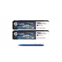 Pachet MAG4U Cartuse Cerneala Originale 2 bucati T0B28A (982X) Magenta si Pix Schneider