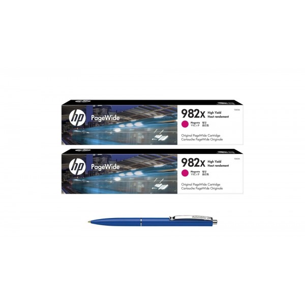 Pachet MAG4U Cartuse Cerneala Originale 2 bucati T0B28A (982X) Magenta si Pix Schneider