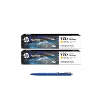 Pachet MAG4U Cartuse Cerneala Originale 2 bucati T0B29A (982X) Yellow si Pix Schneider