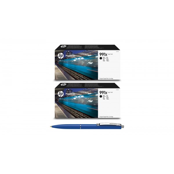 Pachet MAG4U Cartuse Cerneala Originale 2 bucati M0K02AE (991X) Black si Pix Schneider