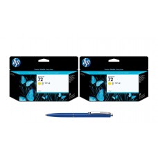 Pachet MAG4U Cartuse Cerneala Originale 2 bucati C9373A (72) Yellow si Pix Schneider