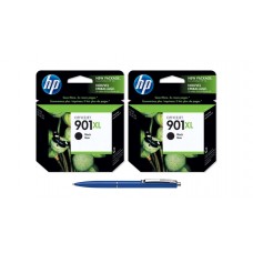 Pachet MAG4U Cartuse Cerneala Originale 2 bucati CC654AE (901XL) Black si Pix Schneider