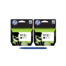 Pachet MAG4U Cartuse Cerneala Originale 2 bucati 3YL84AE (912XL) Black si Pix Schneider