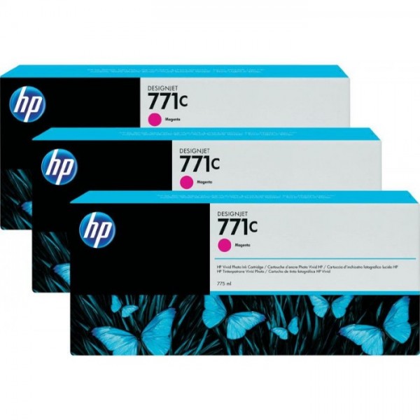 Cartus cerneala Original HP771C, B6Y33A Magenta, 2325ml