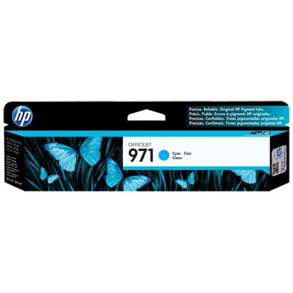 Cartus cerneala Original HP971, CN622AE Cyan, 24ml