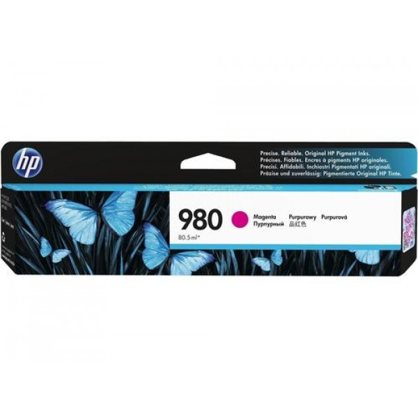 Cartus cerneala Original HP980, D8J08A Magenta, 86.5ml