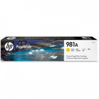 Cartus cerneala Original HP981A, J3M70A Galben, 68.5ml