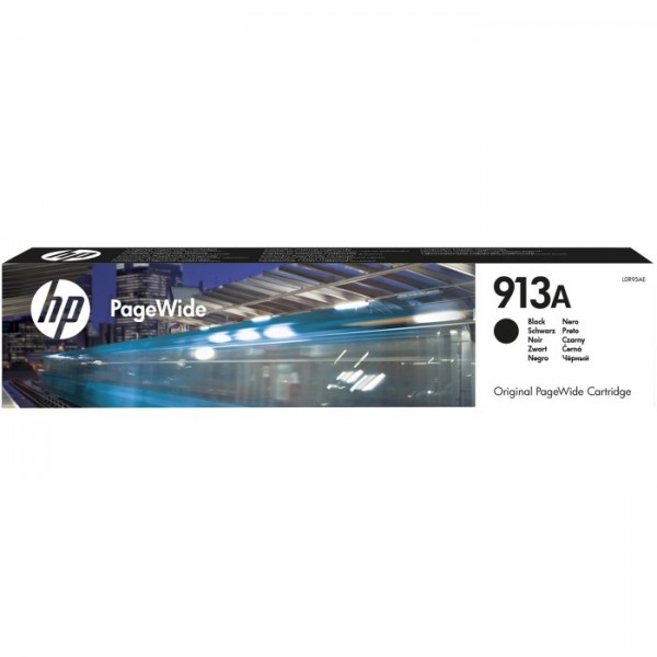 Cartus cerneala Original HP913A, L0R95AE Negru, 64ml