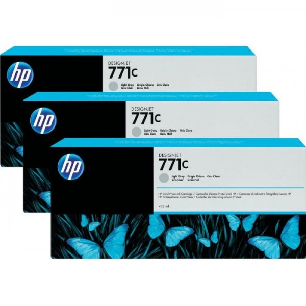 Cartus cerneala Original HP771C, B6Y38A Gri deschis, 2325ml