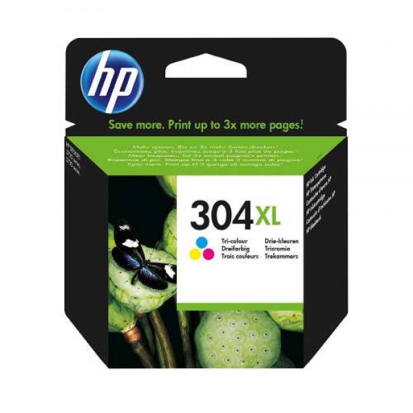 Cartus cerneala Original HP304XL, N9K07AE Color, 7ml