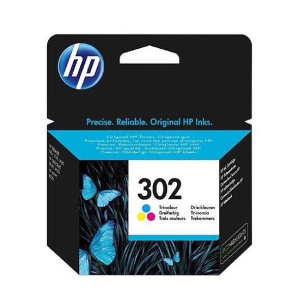 Cartus cerneala Original HP302, F6U65AE Color, 4ml