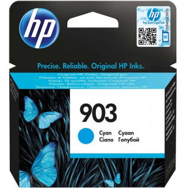 Cartus cerneala Original HP903, T6L87AE Cyan, 4ml