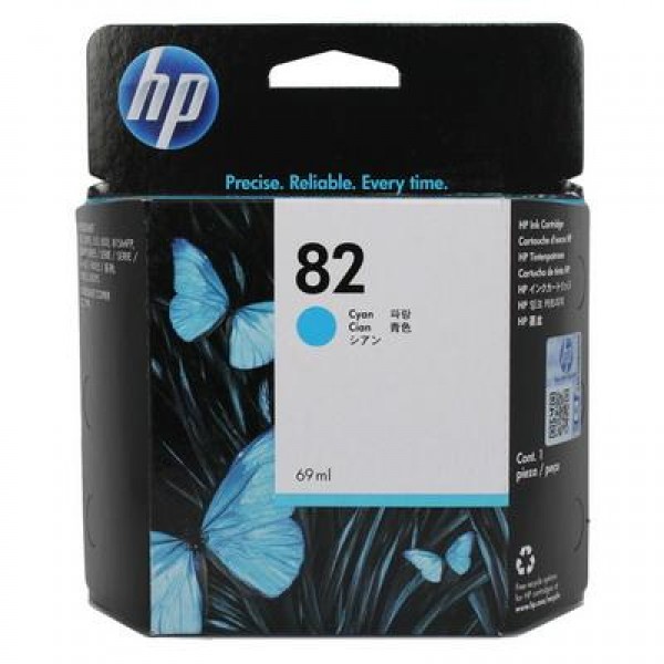 Cartus Cerneala Original HP (82) C4911A Cyan 69 ml