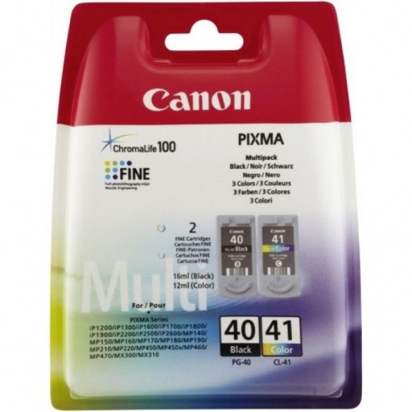 Cartus Cerneala Original Canon PG-40 + CL-41Multipack Multipack