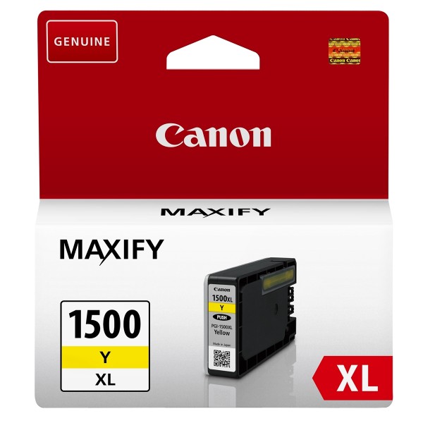 Cartus Cerneala Original Canon PGI-1500XLY Galben 12 ml