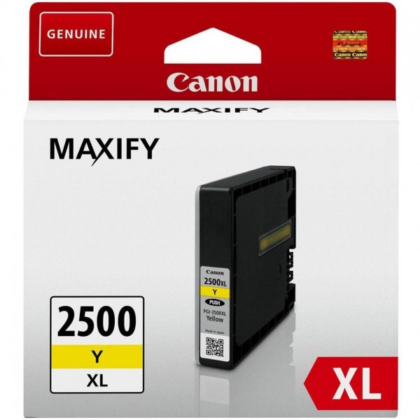 Cartus Cerneala Original Canon PGI-2500XLY Galben 19.3 ml