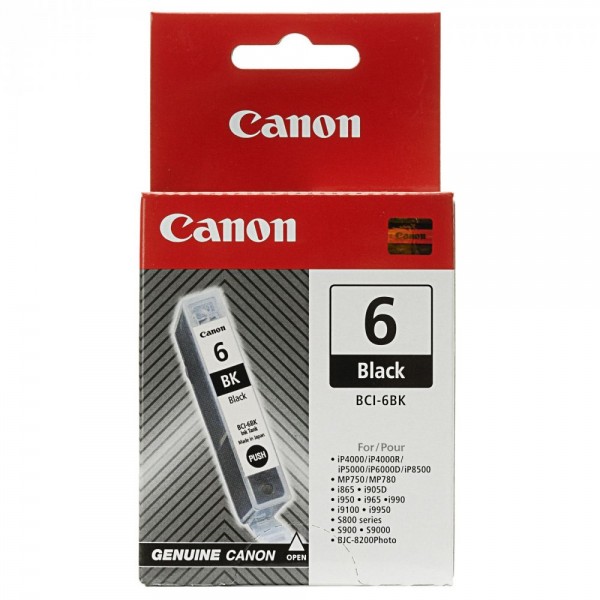 Cartus Cerneala Original Canon BCI-6B Negru 13 ml