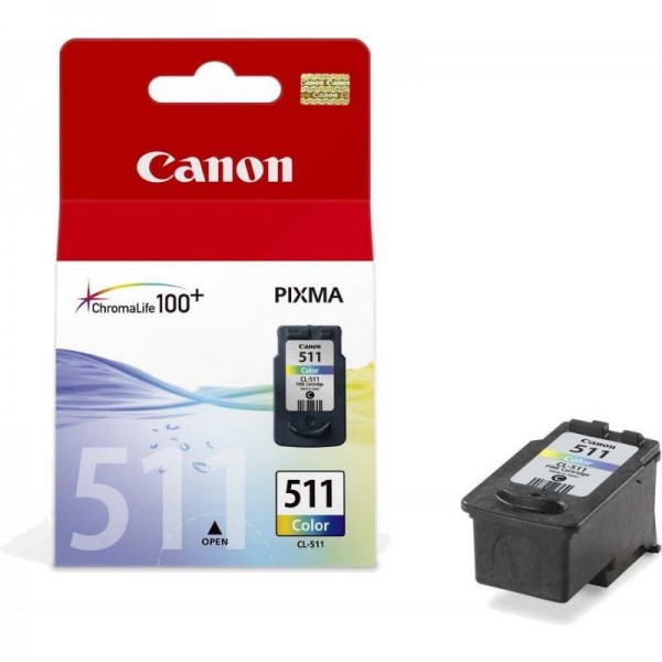 Cartus Cerneala Original Canon CL-511 Color 9 ml
