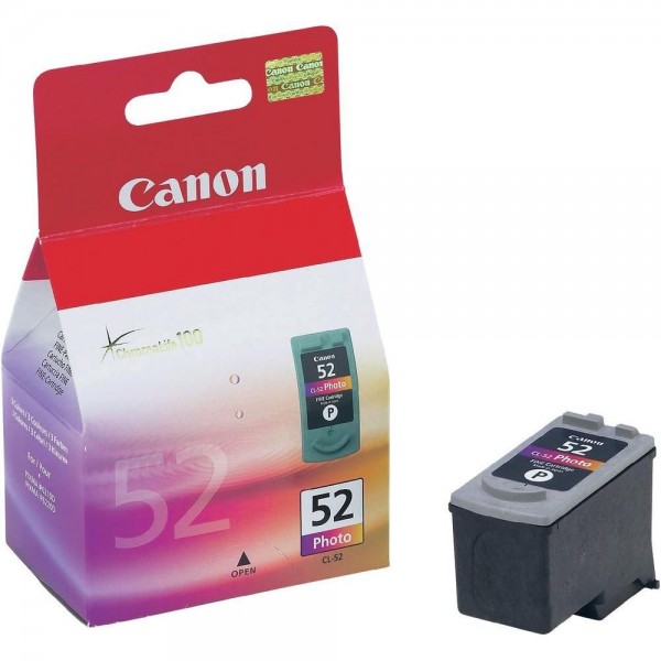 Cartus Cerneala Original Canon CL-52 Color 21 ml