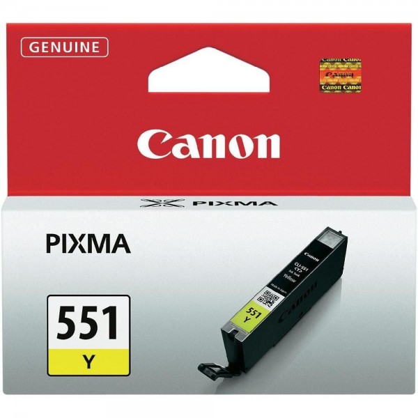Cartus Cerneala Original Canon CLI-551Y Galben 7 ml