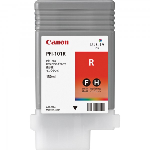 Cartus Cerneala Original Canon PFI-101R Rosu 130 ml