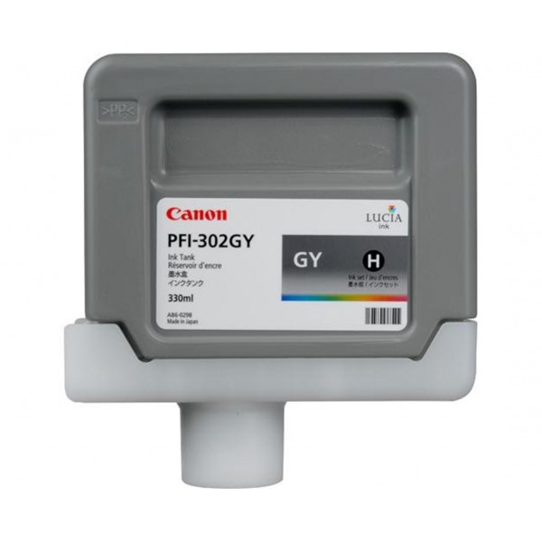 Cartus Cerneala Original Canon PFI-301GY Gri 330 ml