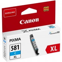 Cartus Cerneala Original Canon CLI-581XLC Cyan 8.3 ml