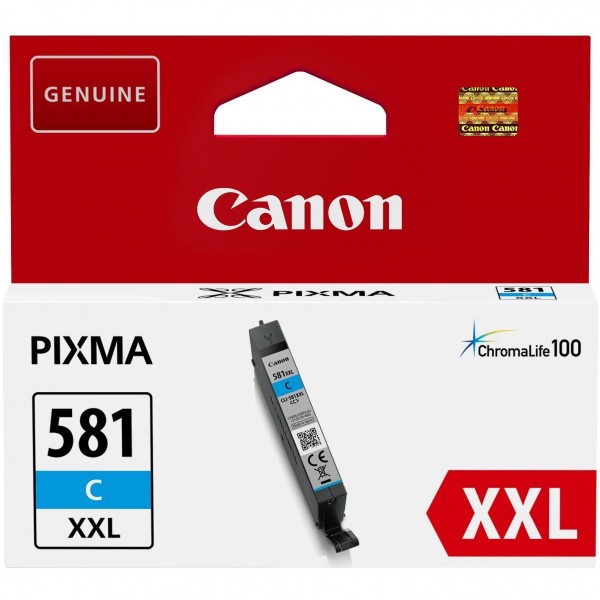 Cartus Cerneala Original Canon CLI-581XXLC Cyan 11.7 ml