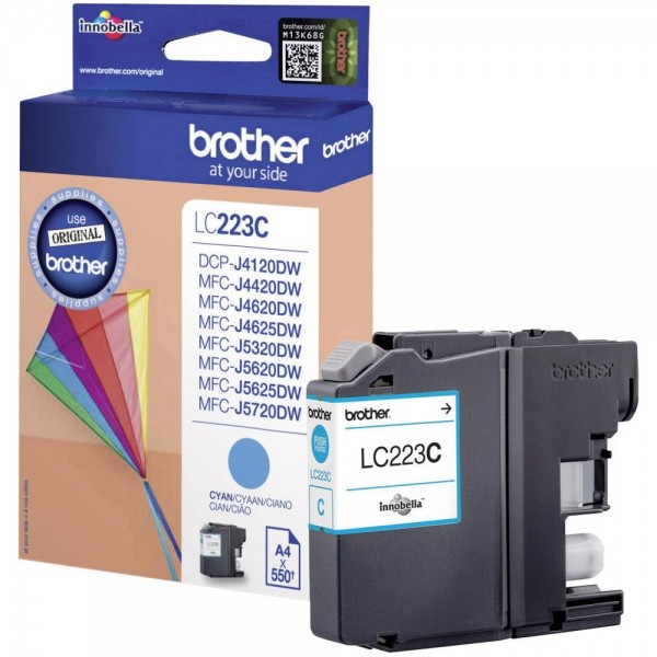 Cartus cerneala Brother Original LC223C Cyan 550 Pagini