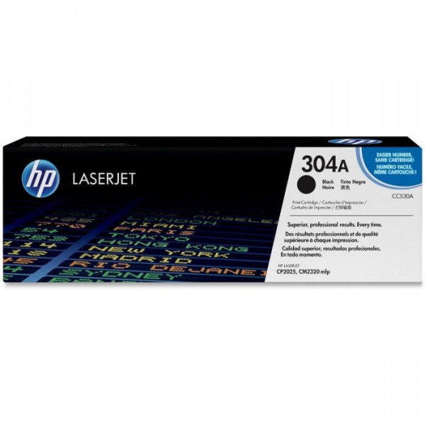 Cartus Toner Original HP (304A) CC530A Negru, 3500 pagini