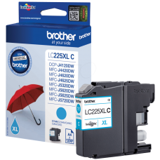 Cartus cerneala Brother Original LC225XLC Cyan 1200 Pagini