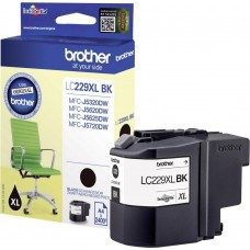 Cartus cerneala Brother Original LC229XLBK Negru 2400 Pagini