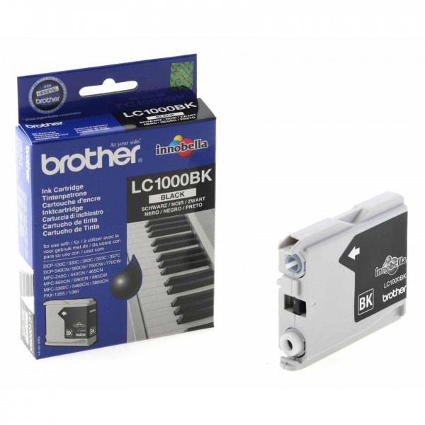 Cartus cerneala Brother Original LC1000BK Negru 500 Pagini