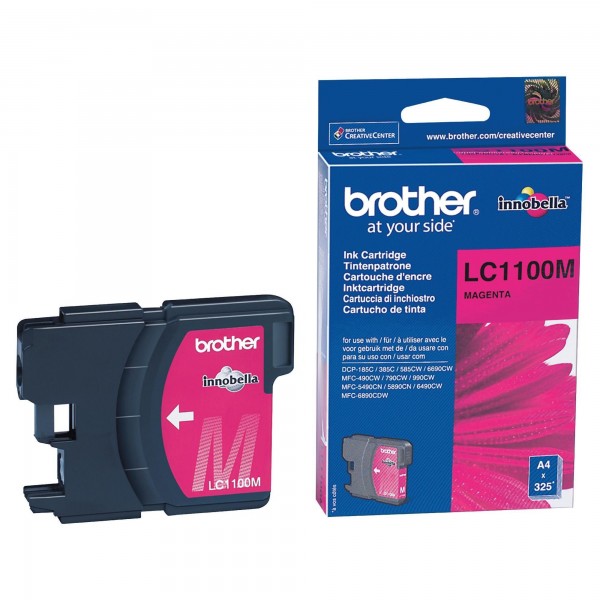 Cartus cerneala Brother Original LC1100HYM Magenta 750 Pagini