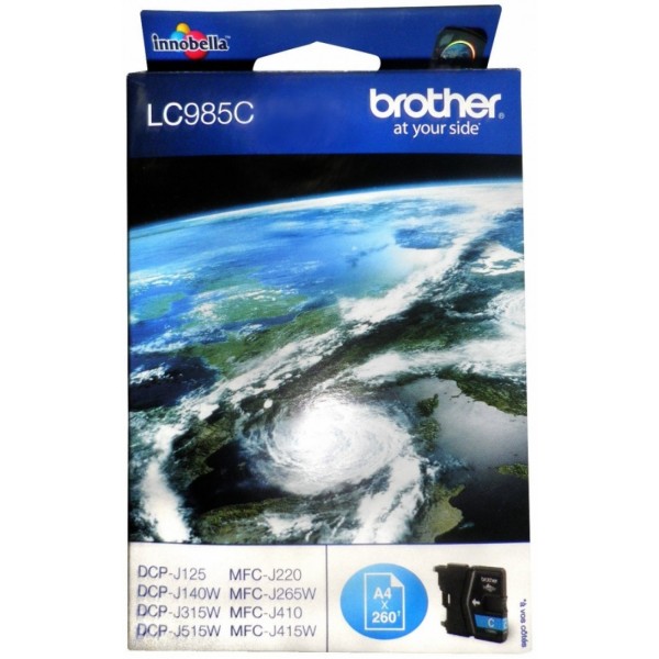 Cartus cerneala Brother Original LC985C Cyan 260 Pagini