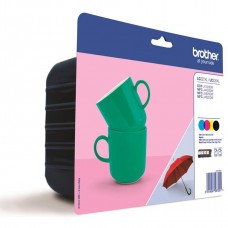 Cartus cerneala Brother Original LC227XLVALBP Negru si color 1200 Pagini