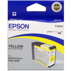 Epson C13T580400 (T580400) cartus cerneala galben 80ml