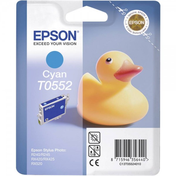 Epson C13T05524010 (T0552) cartus cerneala cyan 8ml