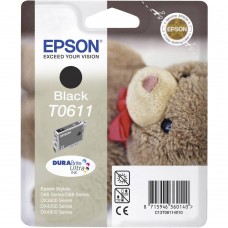 Epson C13T06114010 (T0611) cartus cerneala negru 8ml