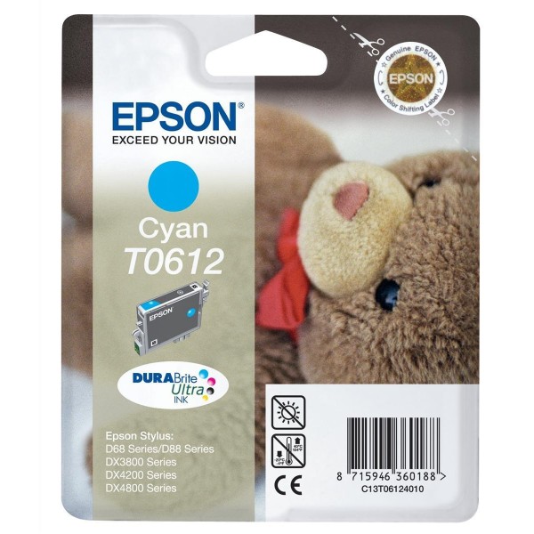 Epson C13T06124010 (T0612) cartus cerneala cyan 8ml
